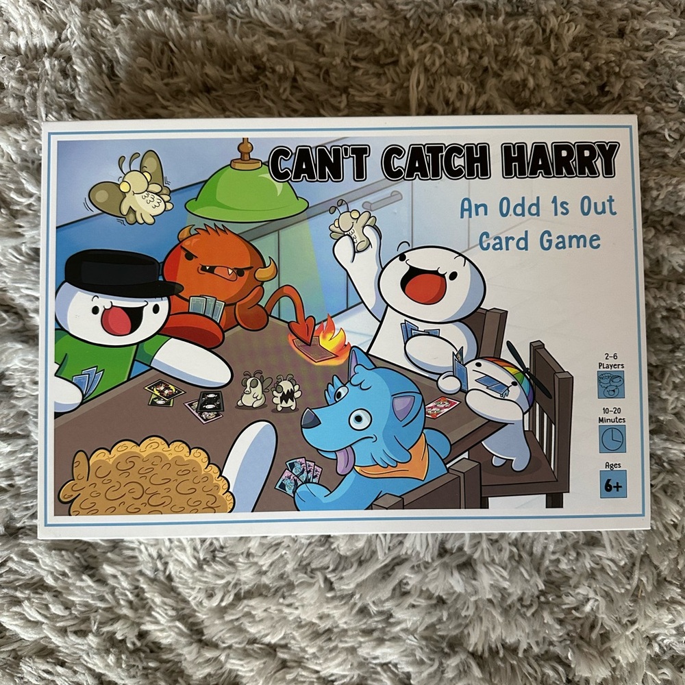 Can't Catch Harry Card Game Original Game